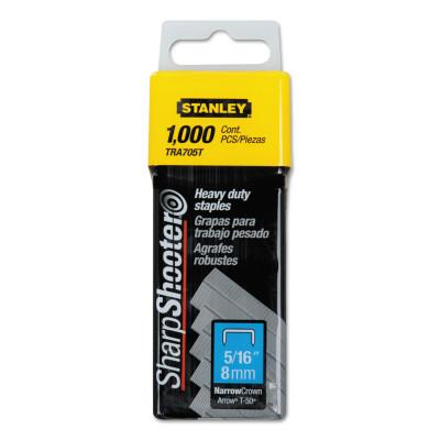 Stanley® Products Heavy-Duty Staples, 5/16 in, TRA705T