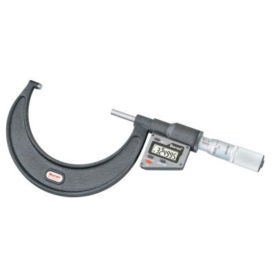 L.S. Starrett 3735 Series Electronic Micrometer without Output, 3"-4", .0001", Inch/Metric, 3732XFL-4