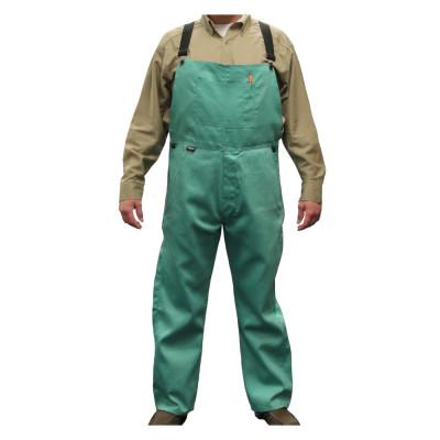 STANCO Flame Resistant 100pct Cotton Clothing, Green, Large, 34 in Inseam, FR670-L-34