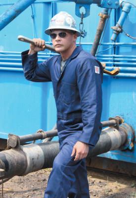 Stanco Deluxe FR Full-Cover Coveralls, Navy Blue, 5X-Large, FRC681-NB-5XL