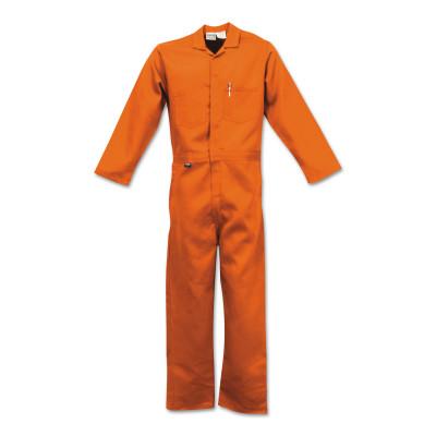 Stanco Deluxe FR Full-Cover Coveralls, Orange, Large, FRI681OR-L