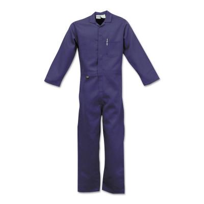 Stanco Deluxe FR Full-Cover Coveralls, Navy Blue, 3X-Large, Nomex IIIA, NX4-681NB-3XL