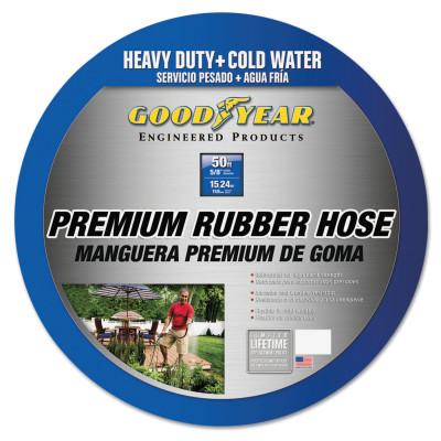 Continental ContiTech Heavy-Duty Contractors Water Hoses - Coupled, 5/8 in X 50 ft, Black, 20582671