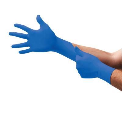 Ansell Ultra One Exam Gloves with Extended Cuffs, 9.8 mil, Large, Natural, UL-315-L