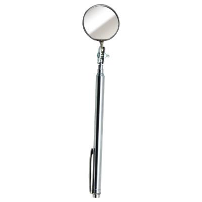 Ullman Pocket Telescoping Inspection Mirrors, 1 1/4 in Dia., 4 1/2 in-18 1/2 in L, E-2T