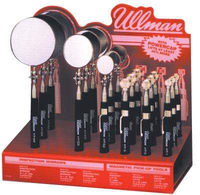 Ullman Magnetic Pick-Up Tool & Inspection Mirror Displays, HTDISP