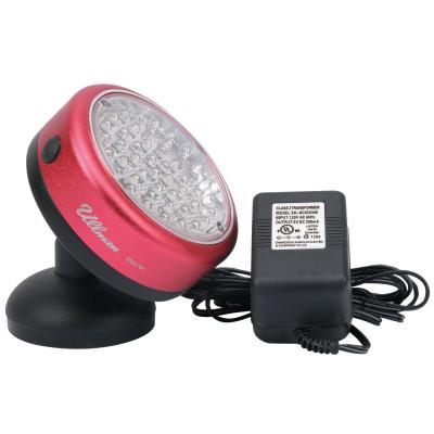 Ullman LED Magnetic Rotating Work Light, 375 Lumens, 6 SMD, 3 AAA Batteries Included, RT-6SMD