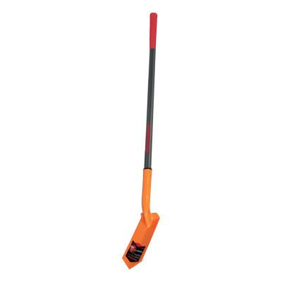 The AMES Companies, Inc. Heavy Duty Trenching/Cleanout Shovels, 11 in X 4 in Blade, Fiberglass Handle, 47034