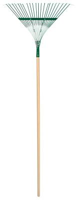 The AMES Companies, Inc. Leaf Rake, 22 in Steel Blade, 48 in Hardwood Handle, 64430