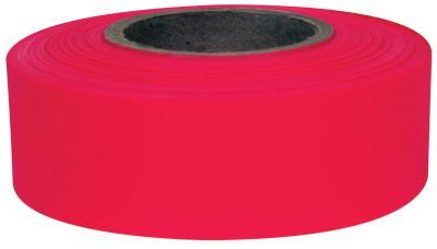 Intertape Polymer Group® Flagging Ribbon, Red Glo, 6882