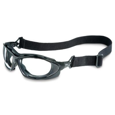 Honeywell SeismicÂ® Sealed Eyewear, Clear Lens, Polycarbonate, Uvextraâ„¢AF, Black Frame, S0600x