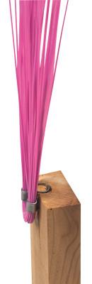 Presco Marking Whiskers, 6 in Height, Plastic, Pink Glo, W6-PG