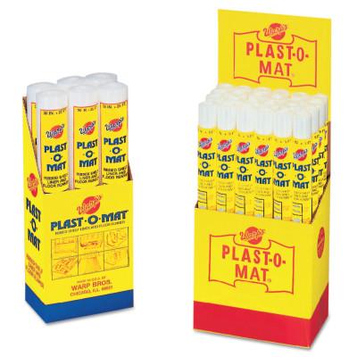 Warp Brothers Plast-O-Mat Heavy Duty Ribbed Floor Runner 25', PM25P