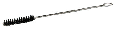 Weiler® Single-Spiral Single-Stem Power Tube Brush, 1/2 in, .008, 2 in B.L. (STS-1/2), 21162