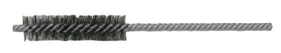 Weiler® Double-Spiral Double-Stem Power Tube Brush, 1/2 in, .004 SS, 2 in B.L. (DS-1/2), 21116
