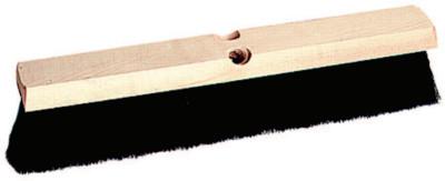 Weiler® Tampico Medium Sweep Brushes, 18 in Hardwood Block, 3 in Trim, 42007