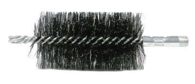 Weiler® Flue Brush, 1 in, Double Spiral, .012 in Steel Fill, 44149