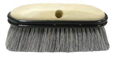 Weiler® Truck Wash Brush, 9 1/2 in Foam Block, 2.5 in Trim L, Flagged Green Polystyrene, 73146