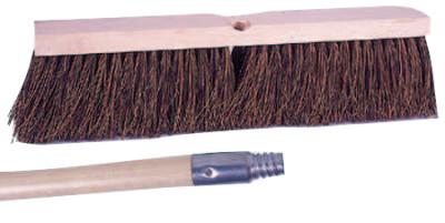 Weiler® Vortec Pro® Garage Brush Combo Pack, 18 in Hardwood Block, 4 in Trim, Palmyra Fill, 44865