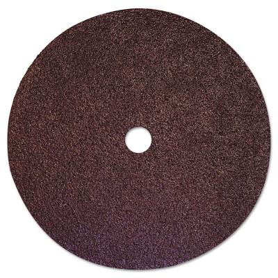 Weiler® Aluminum Oxide Resin Fiber Discs, 9" Dia, 7/8" Arbor, 24 Grit, White Aluminum Ox, 59541