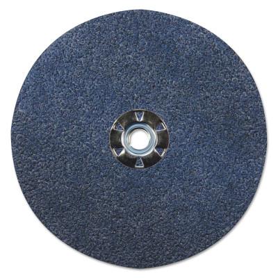 Weiler® Tiger® Resin Fiber Discs, 7 in Dia, 5/8 Arbor, 36 Grit, Zirconia, 59912