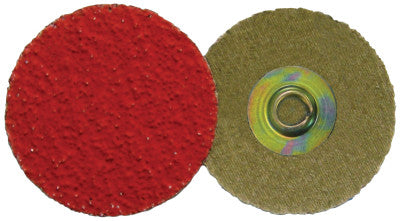 Weiler® Metal Hub Style Blending Discs, Ceramic, 3 in Dia., 60 Grit, 60156