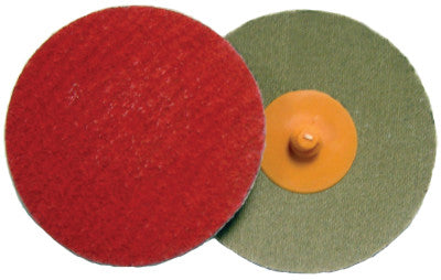 Weiler® Plastic Button Style Blending Discs, Ceramic, 2 in Dia., 36 Grit, 60170