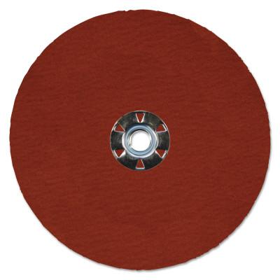 Weiler® Tiger Ceramic Resin Fiber Discs, 7 in Dia, 5/8 Arbor, 60 Grit, Ceramic, 69897