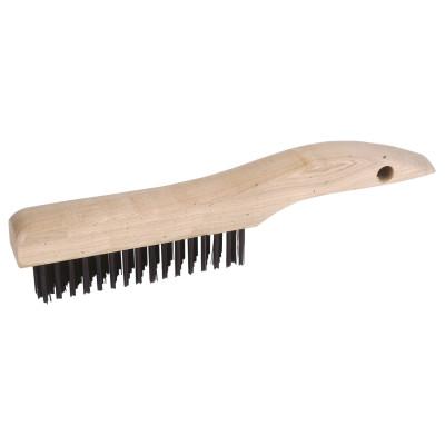 Weiler® Grout Detail Brushes, Nylon Block, 7/8 in Trim L, Stiff Black Nylon Fill, 73233