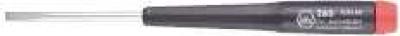 Wiha® Tools Slotted Precision Screwdrivers, 1/8 in, 6.69 in Overall L, 26032