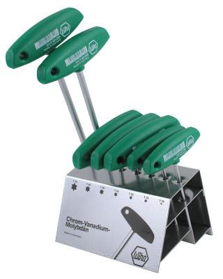 Wiha?? Tools 7PC TORX T-HANDLE SET W/METAL STAND, 36490