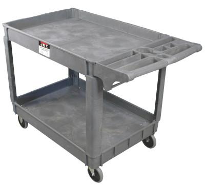 JPW Industries Utility Carts, 550 lb, 46 X 25 5/8 X 33 1/2h, Gray, 140019