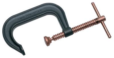 JPW Industries 400-P Series C-Clamps, Sliding Pin, 2 5/8 in Throat Depth, 14215
