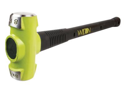 JPW Industries B.A.S.H Unbreakable Handle Sledge Hammer, 8 lb Head, 36 in Ergonomic Handle, 20836