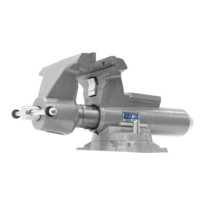 JPW Industries Utility Bench Vise, 5-1/2 in Jaw Width, 3-1/4 in Throat Depth, 360° Swivel, 28819