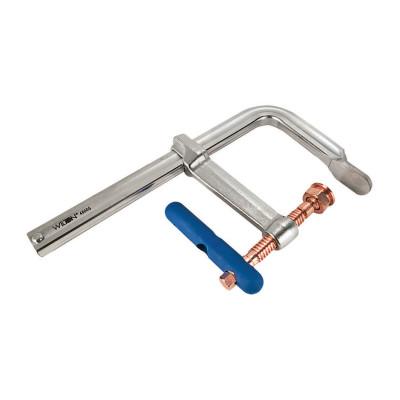 JPW Industries Heavy Duty Copper F-Clamps, 18 in, 7 in Throat, 4,880 lb Load Cap, 86510