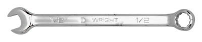 Wright Tool 12 Point Full Polish Combination Wrenches, 1/2 in Opening, 7 5/32 in, 1216