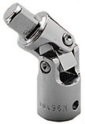 Wright Tool Universal Joint Adaptors, 1/4" (female sq); 1/4" (male square) drive, 1 5/16", 2475