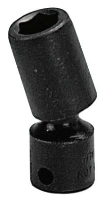 Wright Tool 3/8" Dr. Universal Impact Sockets, 3/8 in Drive, 11/16 in, 6 Points, 3862