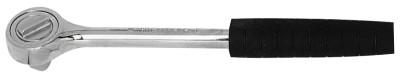 Wright Tool 1/2 in Drive Ratchets, Round 10 1/2 in, Chrome, Nitrile Handle, 4400
