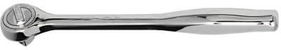 Wright Tool 1/2 in Drive Ratchets, Round 11 in, Chrome, Contour Handle, 4490