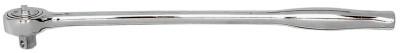 Wright Tool 1/2 in Drive Ratchets, Round 15 in, Chrome, Contour Handle, 4494