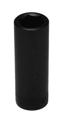 Wright Tool 1/2" Dr. Deep Impact Sockets, 1/2 in Drive, 3/4 in, 6 Points, 4924