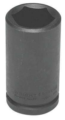 Wright Tool 3/4" Dr. Deep Impact Sockets, 3/4 in Drive, 9/16 in, 12 Points, 6969