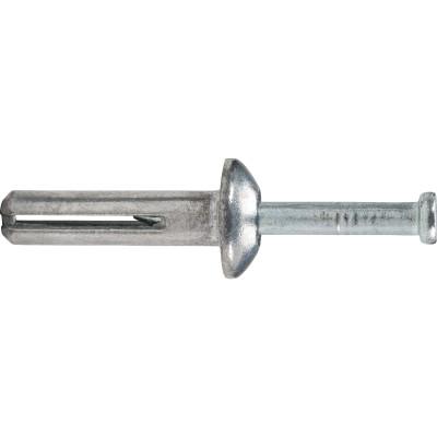 Stanley Black & Decker Zamac Nailin?? Mushroom Head Nail Drive Anchor, 1/4 in x 1-1/4 in, 02814-PWR