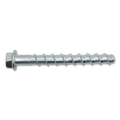 Stanley Black & Decker Screw-Bolt+ƒ?› High-Performance Screw Anchor, 1/4 in x 1-3/4 in, Zinc Plated, PFM1411020