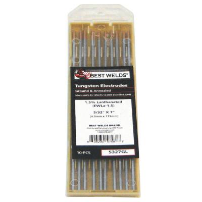 ORS Nasco Tungsten Electrode, E3, 12 in, Size 5/32, 10/PK, 5/32X12E3