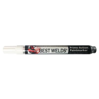 ORS Nasco Prime-Action™ Paint Marker, Reversible Chisel/Bullet Tip, White, PAINTMKR-WHT