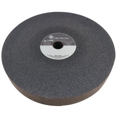 B-Line Resin Bonded Abrasives, 14 in Dia., 2 in Thick, 1 1/4 in Arbor, Medium Grit, 14214M