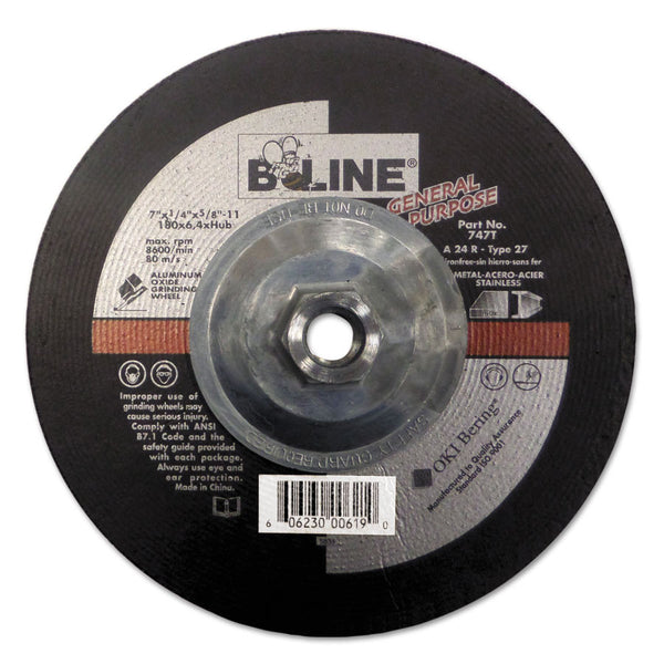 B-Line Depressed Center 9" Grinding Wheel - AMMC